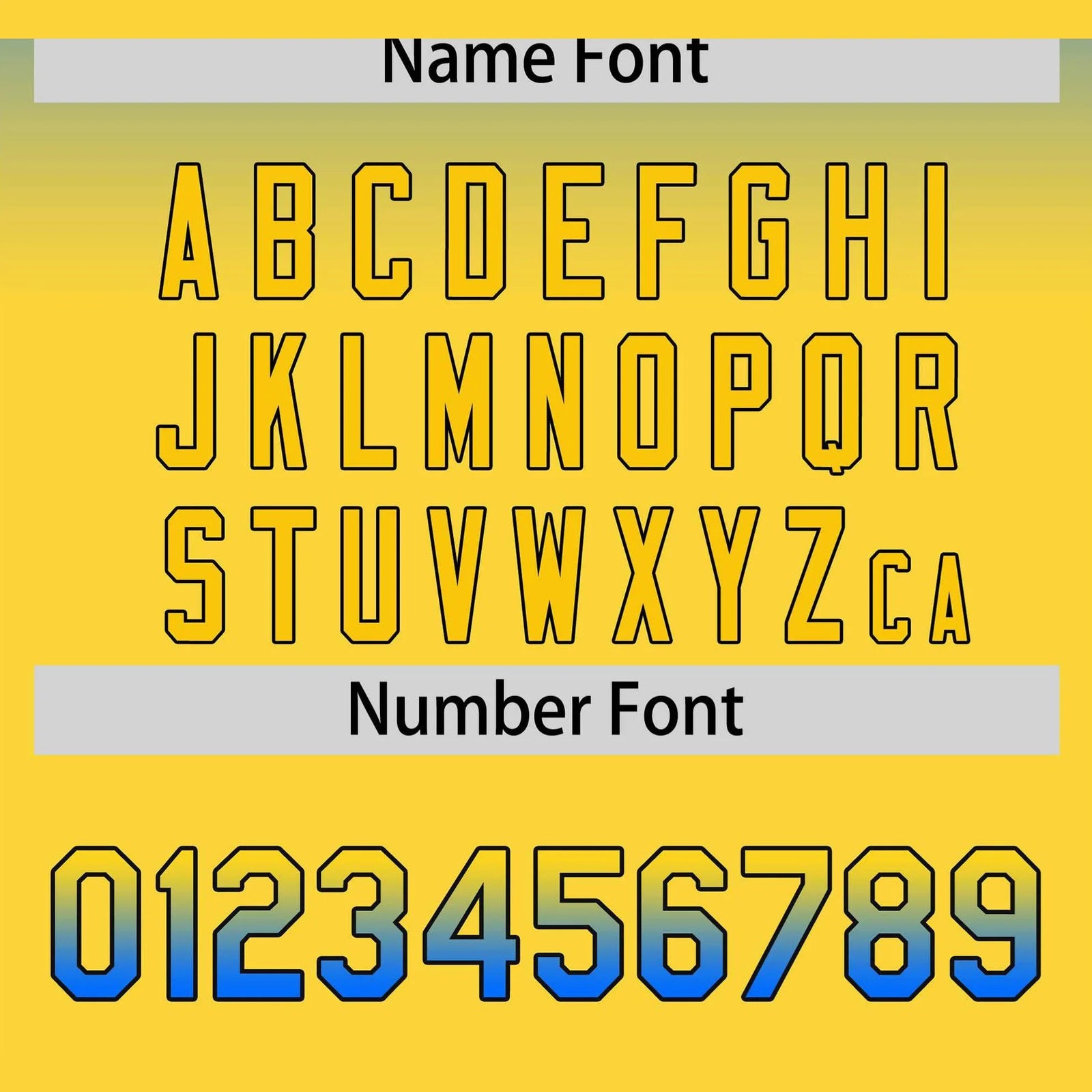 Custom Blue Yellow-Black Authentic Fade Fashion Baseball Jersey