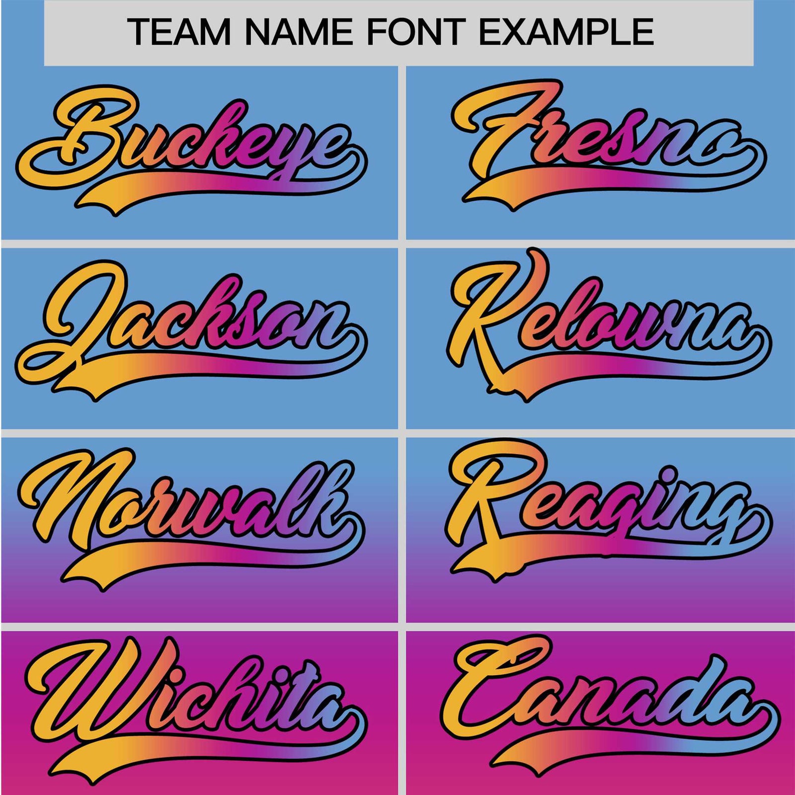 Custom Light Blue Pink-Yellow Black Authentic Fade Fashion Baseball Jersey