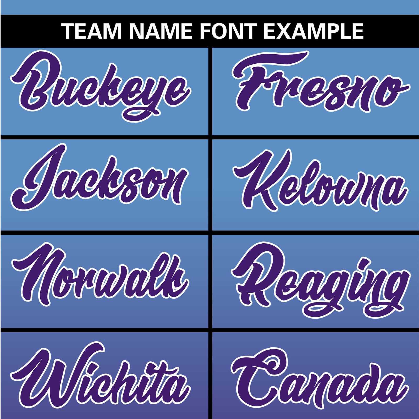 Custom Light Blue Purple-White Authentic Fade Fashion Baseball Jersey