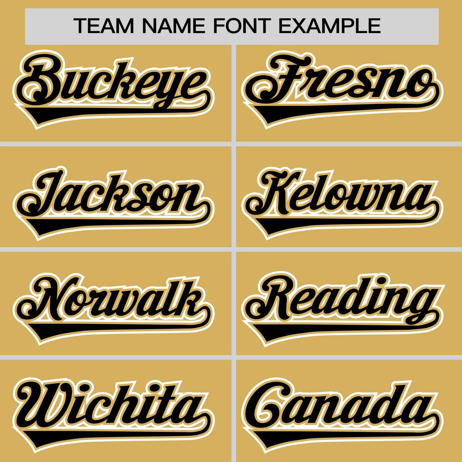 Custom Old Gold Black-White Classic Style Authentic Baseball Jersey