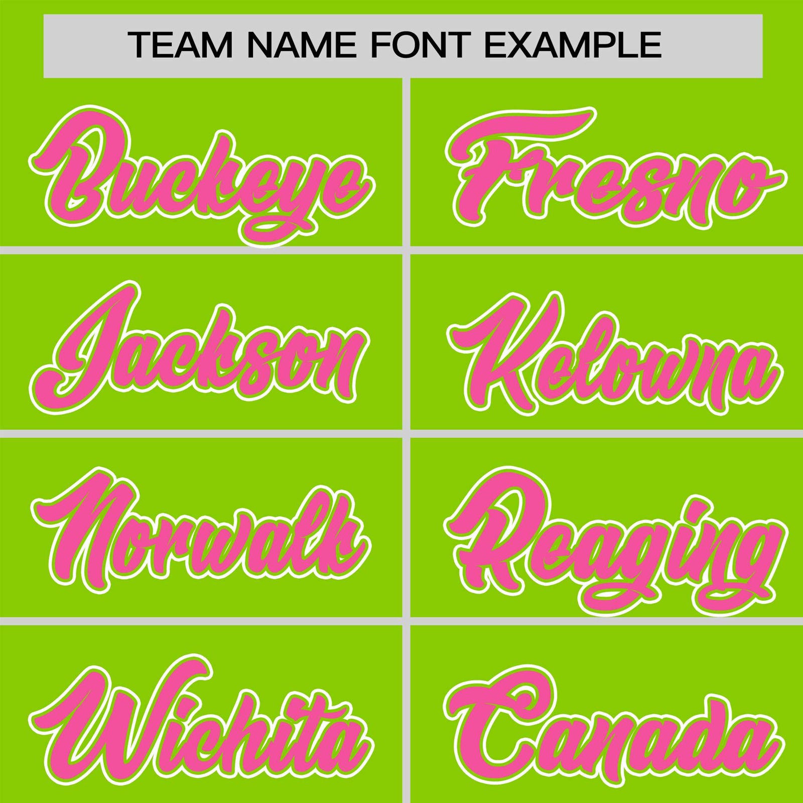 Custom Neon Green Pink-White Classic Style Authentic Baseball Jersey