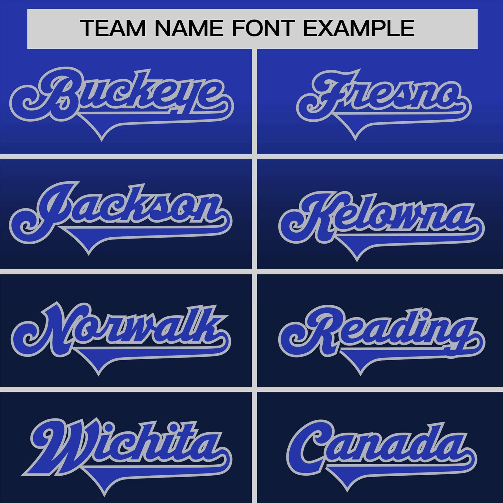 Custom Navy Royal Blue Gradient Fashion Design Authentic Baseball Jersey