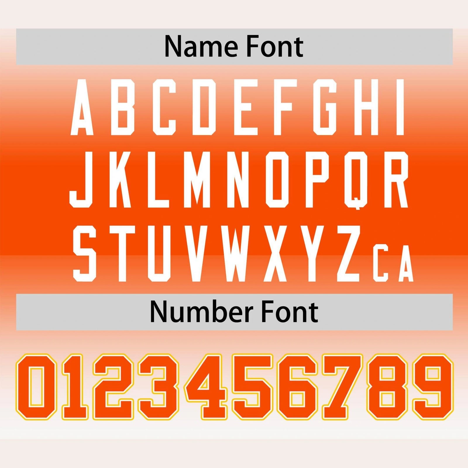 Custom White Orange Gradient Fashion Design Authentic Baseball Jersey