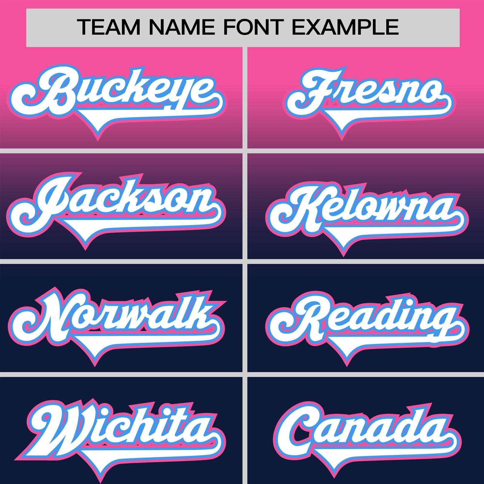 Custom Navy Pink Gradient Fashion Design Authentic Baseball Jersey