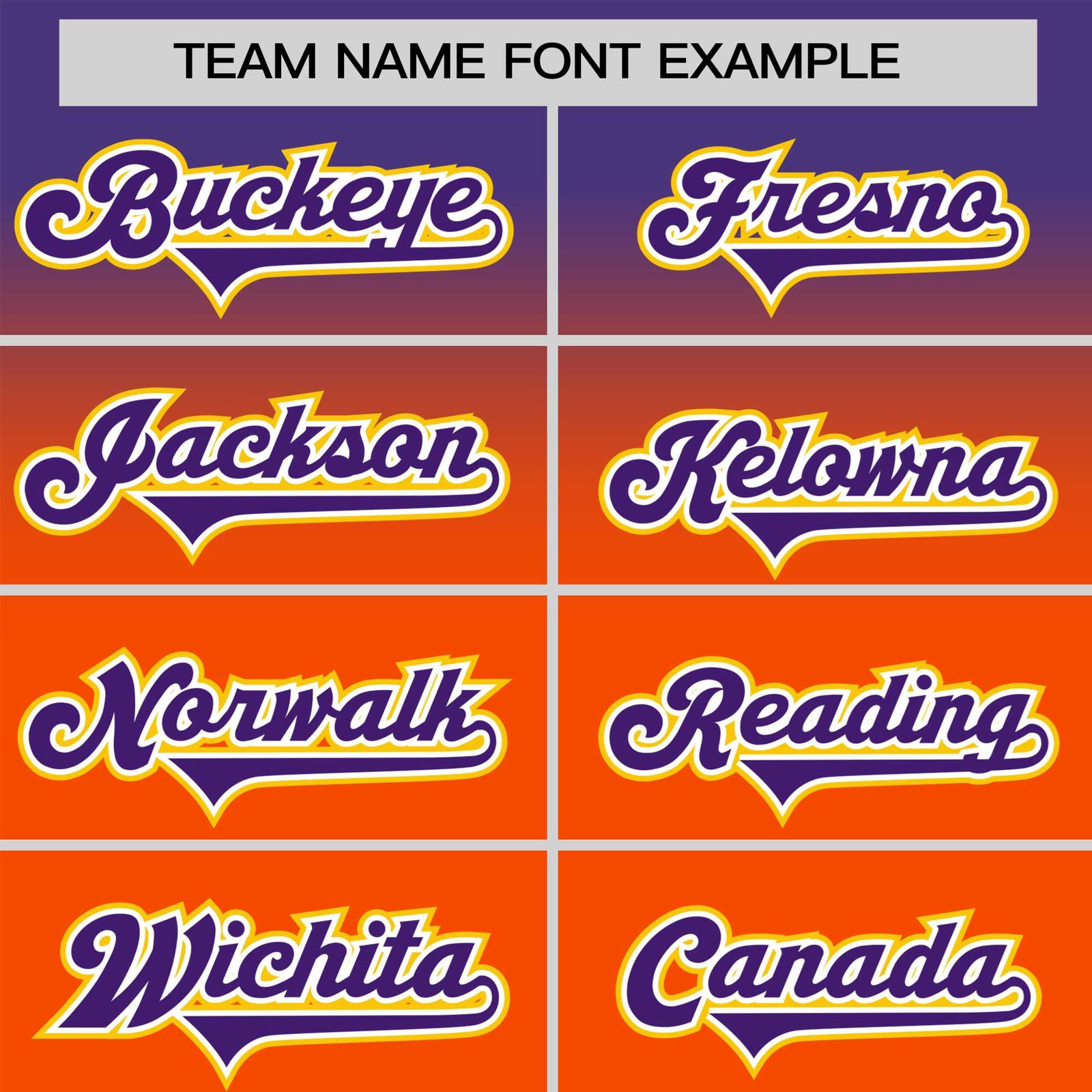 Custom Orange Purple Gradient Fashion Design Authentic Baseball Jersey