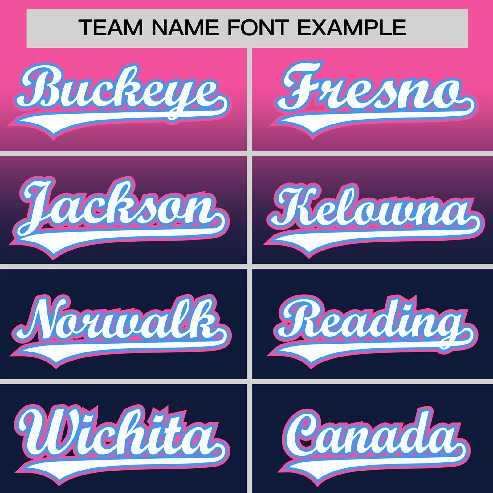 Custom Navy Pink Gradient Fashion Design Authentic Baseball Jersey