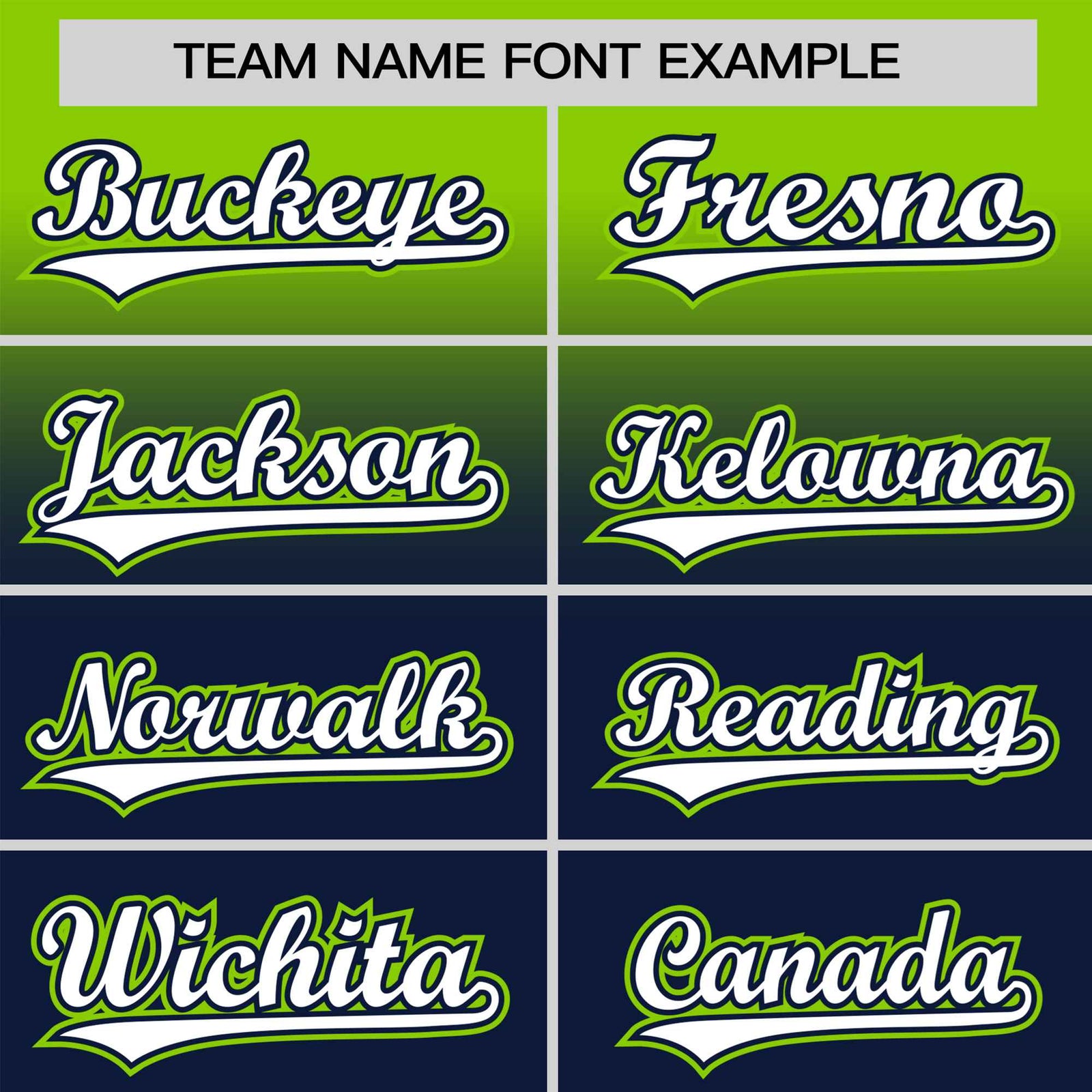 Custom Navy Neon Green Gradient Fashion Design Authentic Baseball Jersey