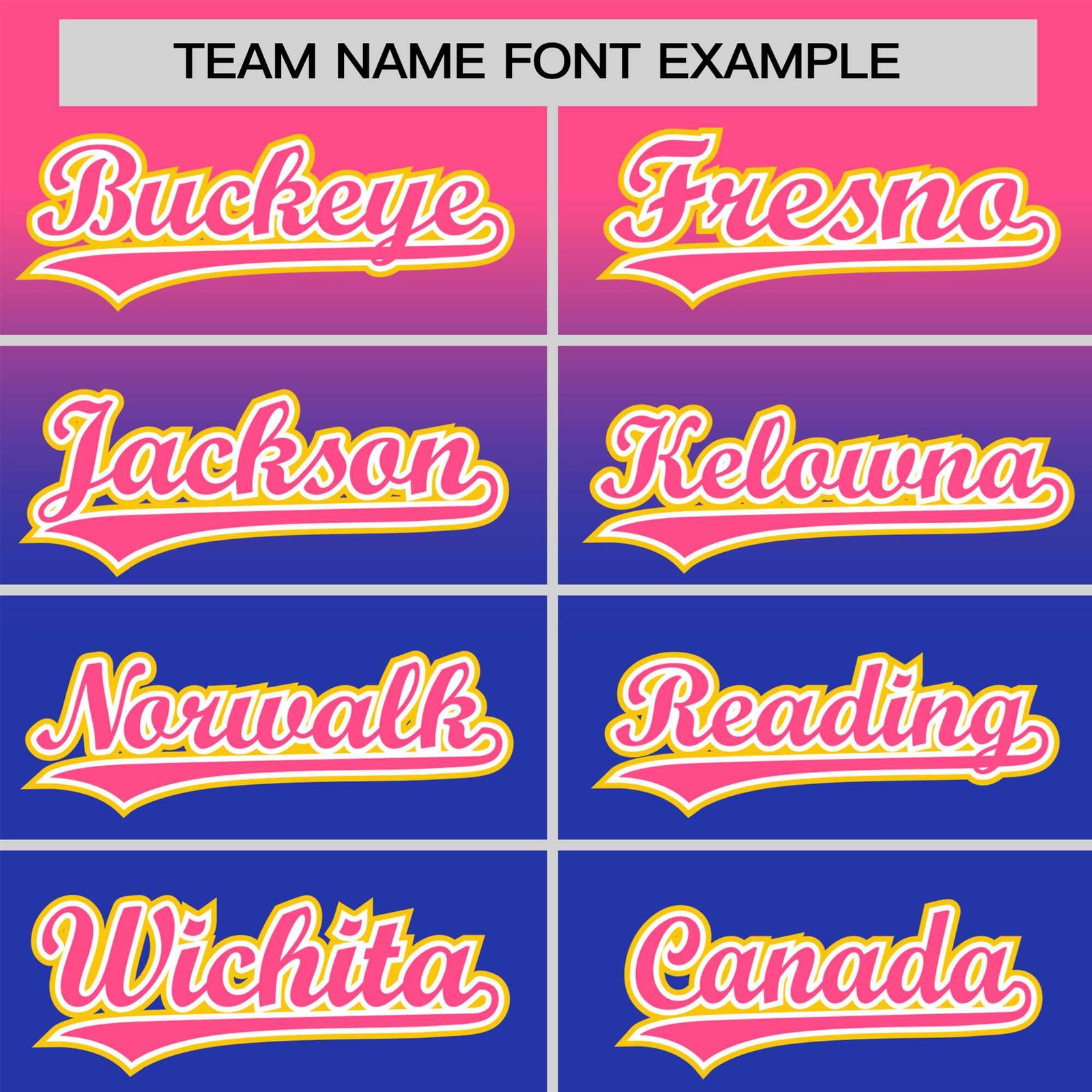 Custom Royal Blue Pink Gradient Fashion Design Authentic Baseball Jersey