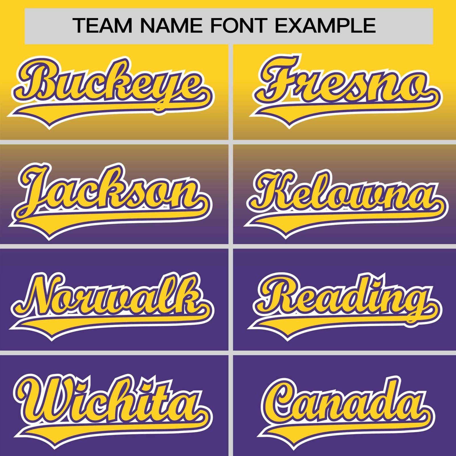 Custom Purple Yellow Gradient Fashion Design Authentic Baseball Jersey