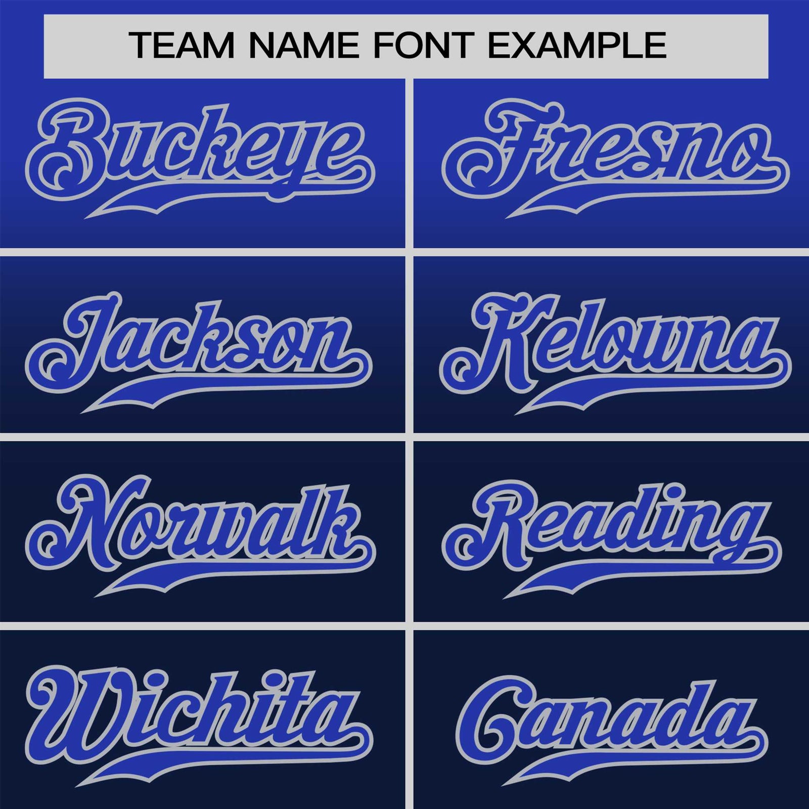 Custom Navy Royal Blue Gradient Fashion Design Authentic Baseball Jersey