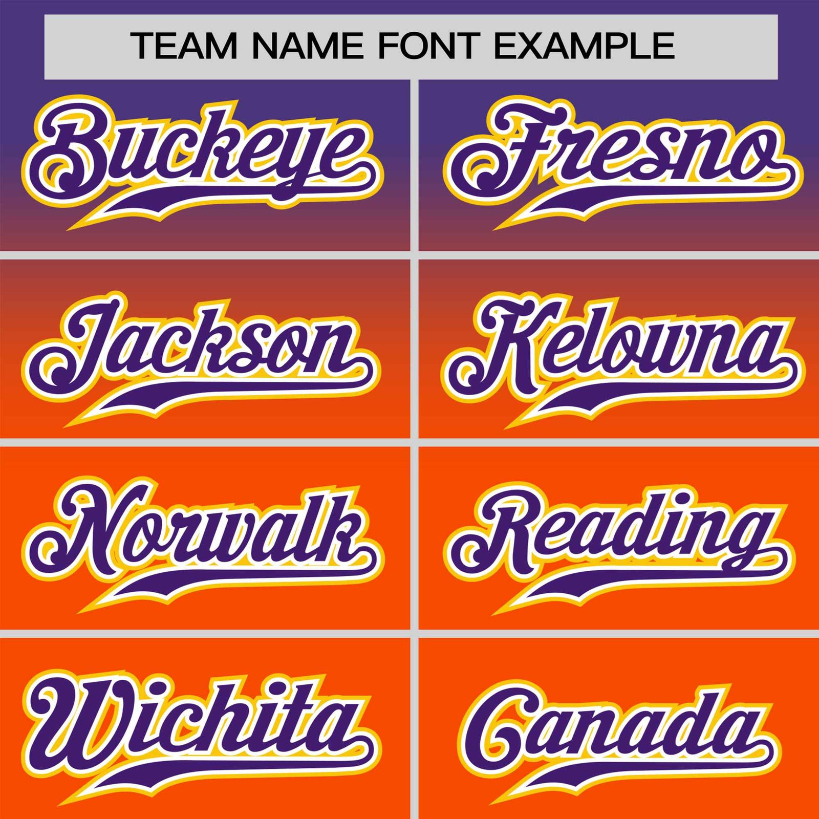 Custom Orange Purple Gradient Fashion Design Authentic Baseball Jersey