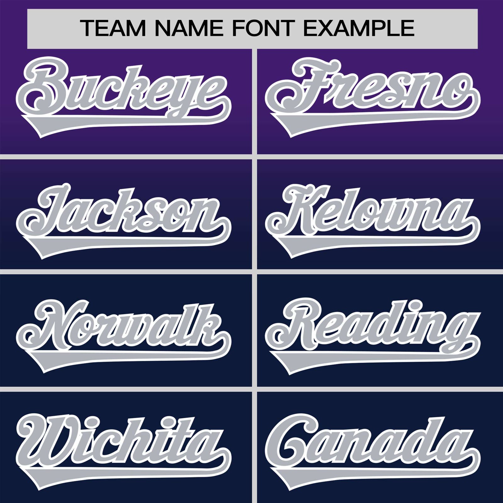 Custom Navy Purple Gradient Fashion Design Authentic Baseball Jersey