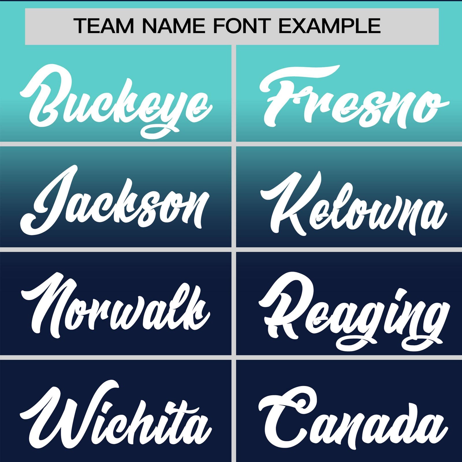 Custom Navy Teal Gradient Fashion Design Authentic Baseball Jersey