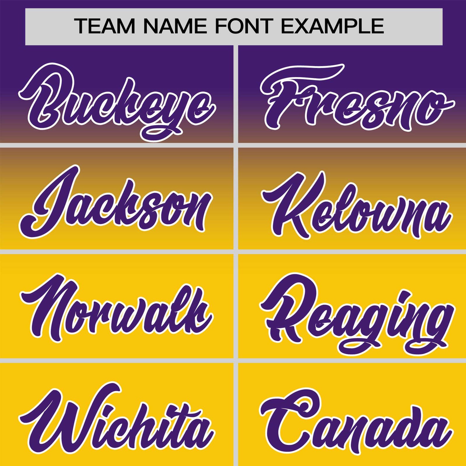 Custom Yellow Purple Gradient Fashion Design Authentic Baseball Jersey
