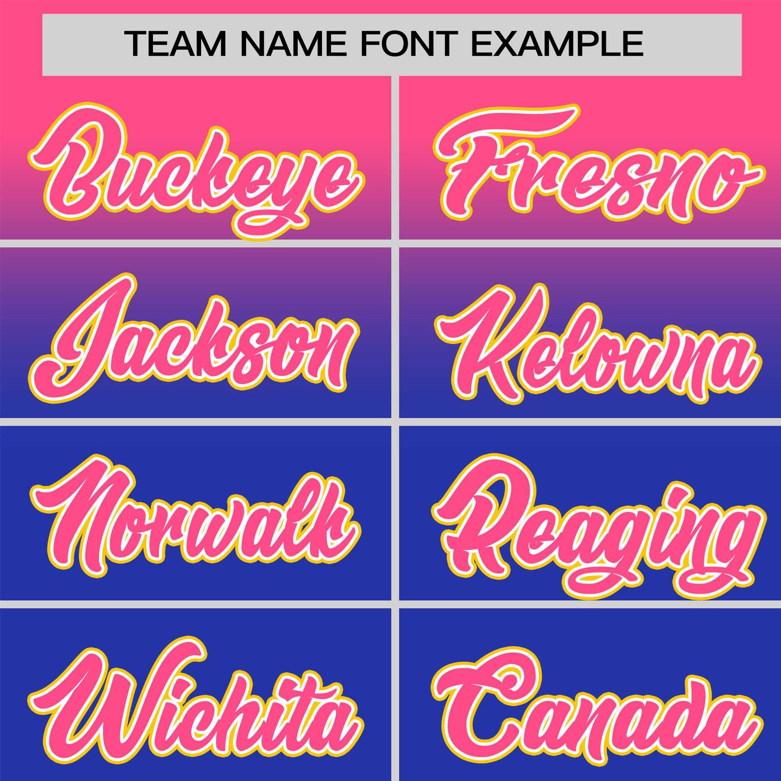 Custom Royal Blue Pink Gradient Fashion Design Authentic Baseball Jersey