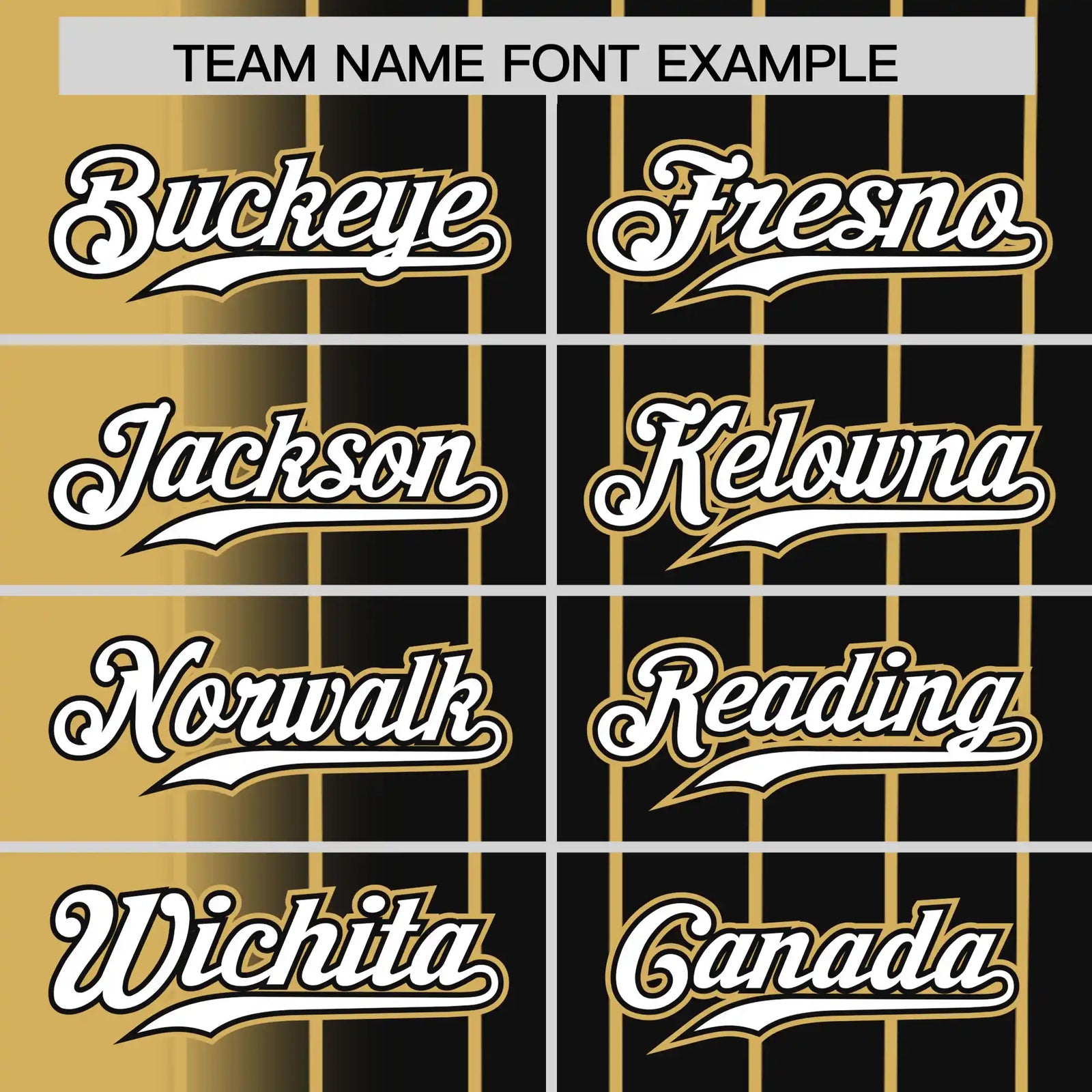 Custom Old-Gold Black Pinstripe White Authentic Baseball Jersey