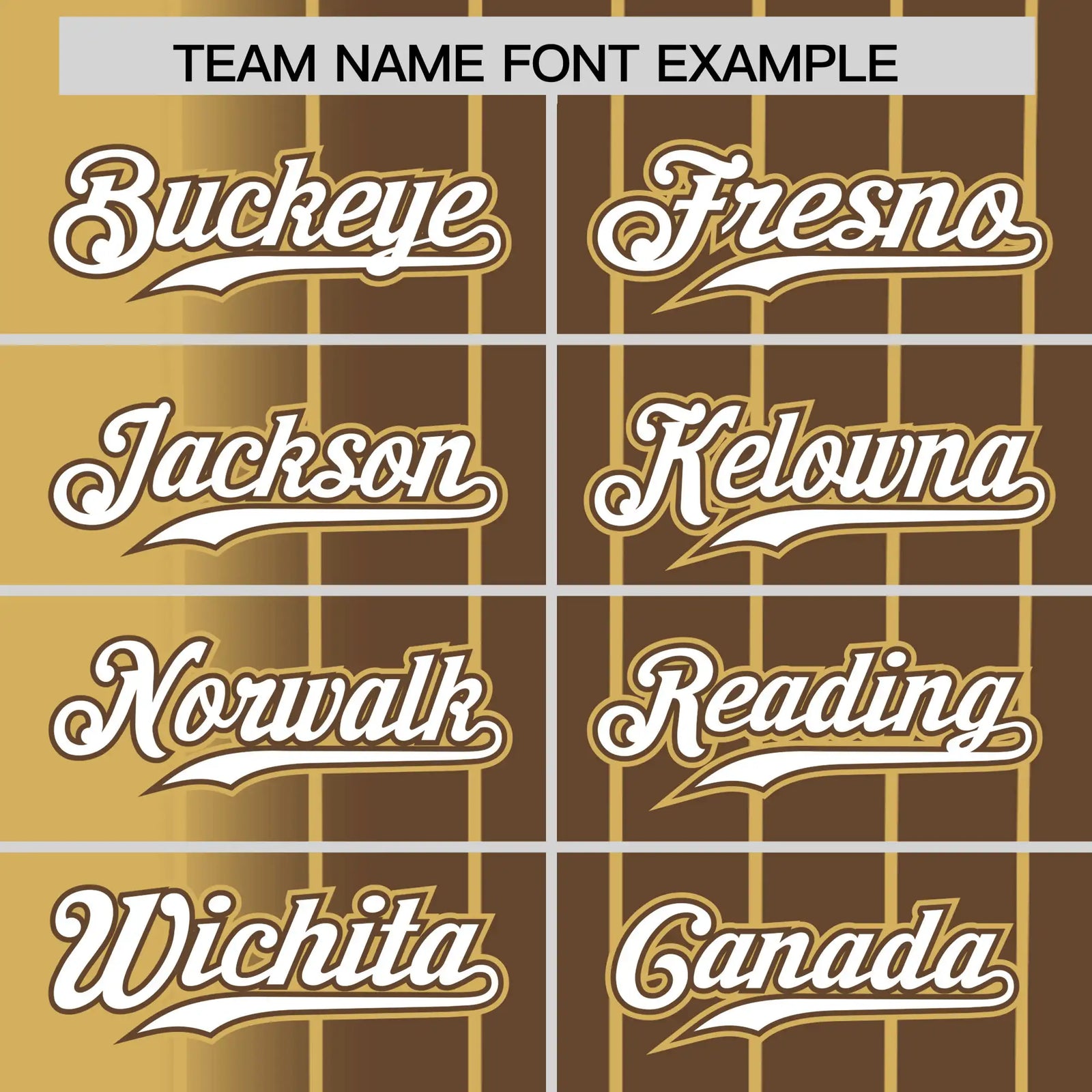 Custom Old-Gold Brown Pinstripe White Authentic Baseball Jersey