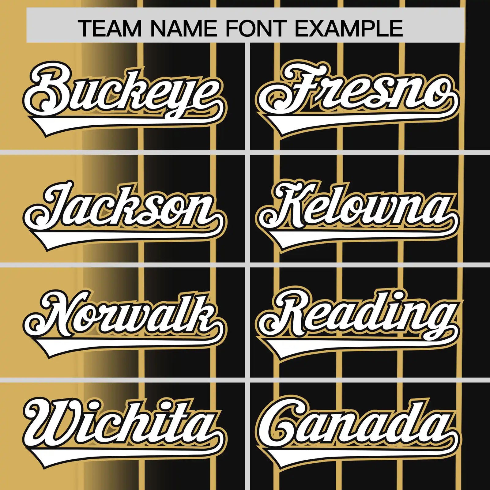 Custom Old-Gold Black Pinstripe White Authentic Baseball Jersey