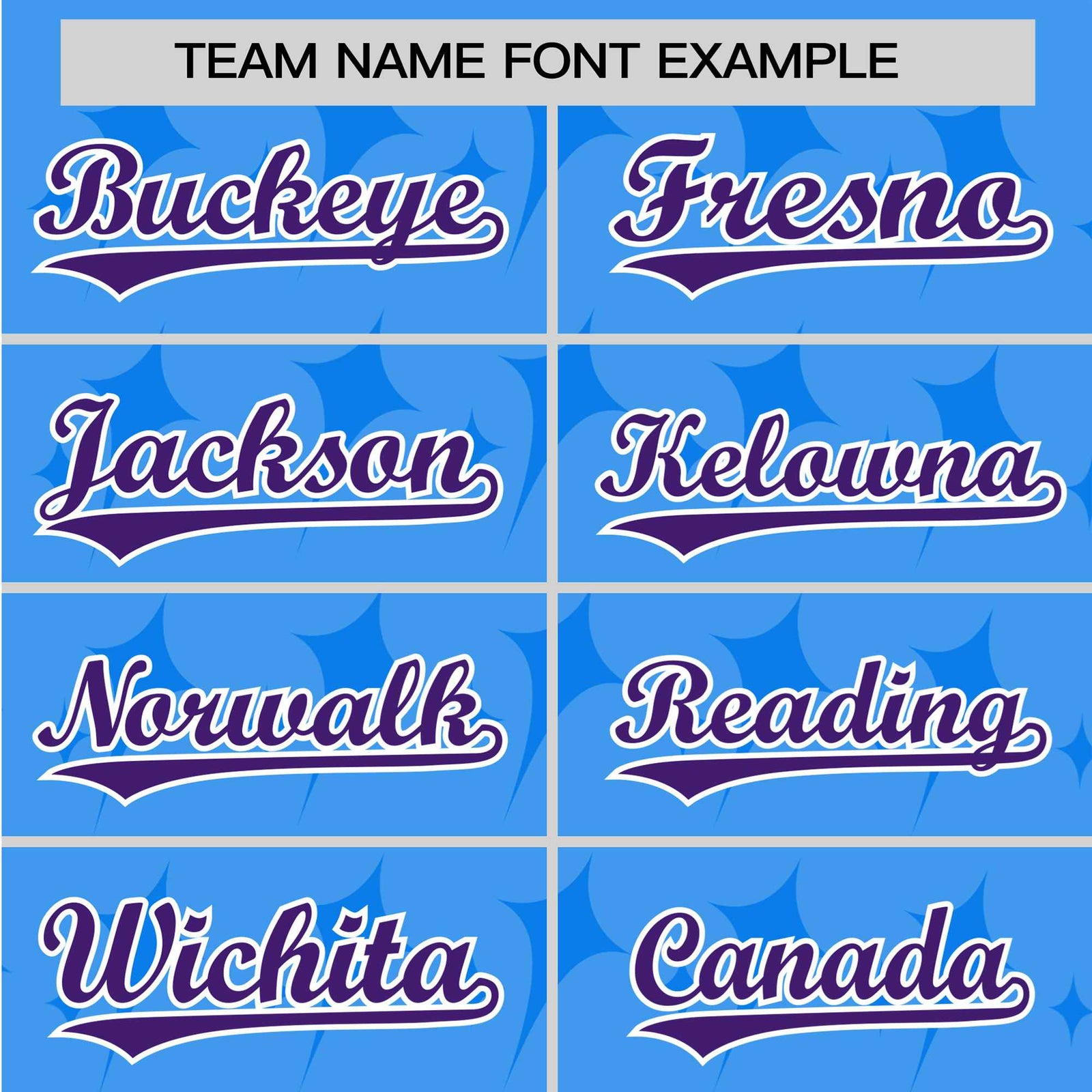 Custom Powder Blue Purple White Authentic Four Pointed Baseball Jersey