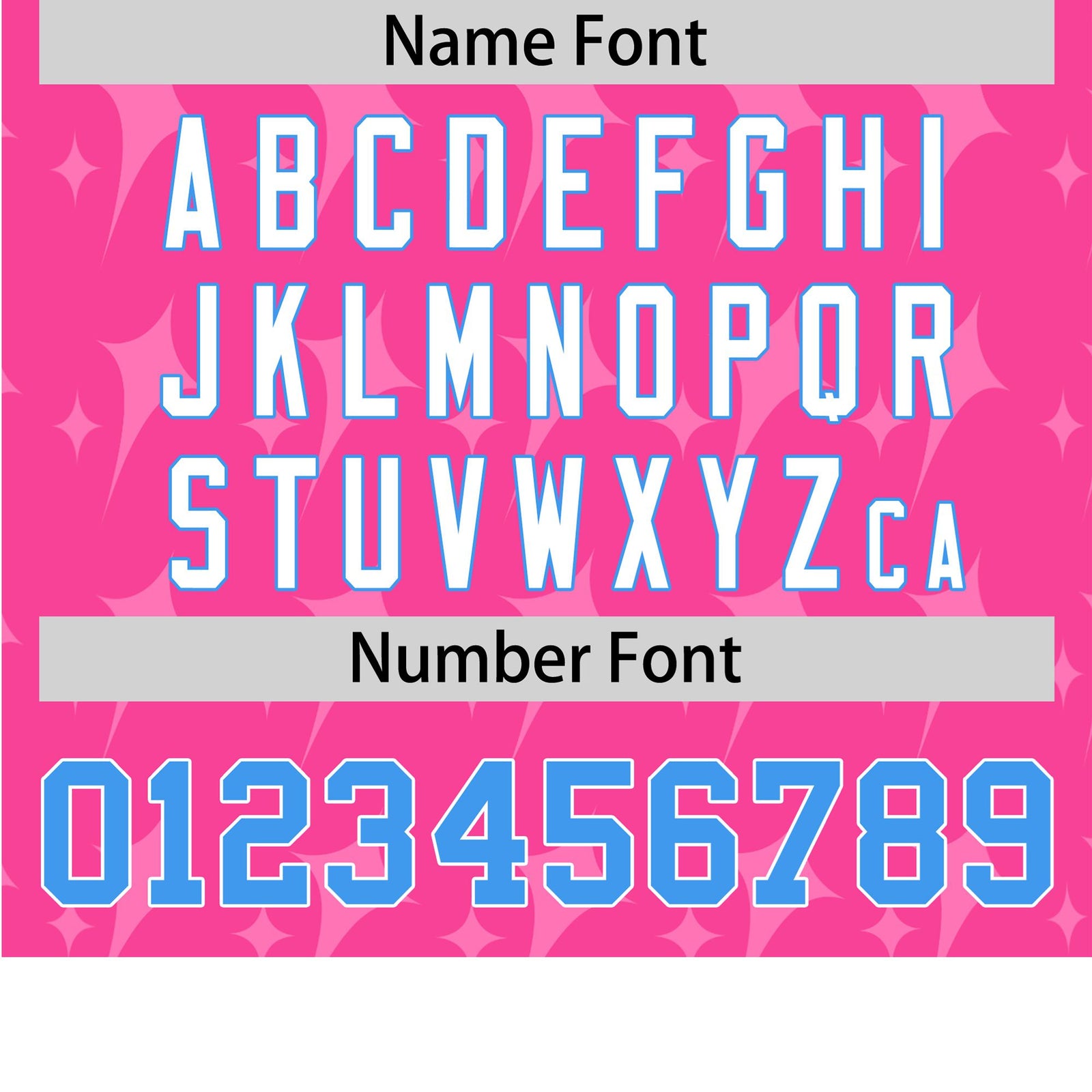 Custom Pink Powder Blue White Authentic Four Pointed Baseball Jersey