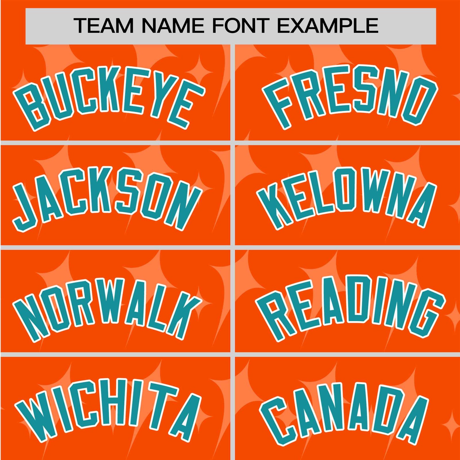 Custom Orange Aqua White Authentic Four Pointed Baseball Jersey