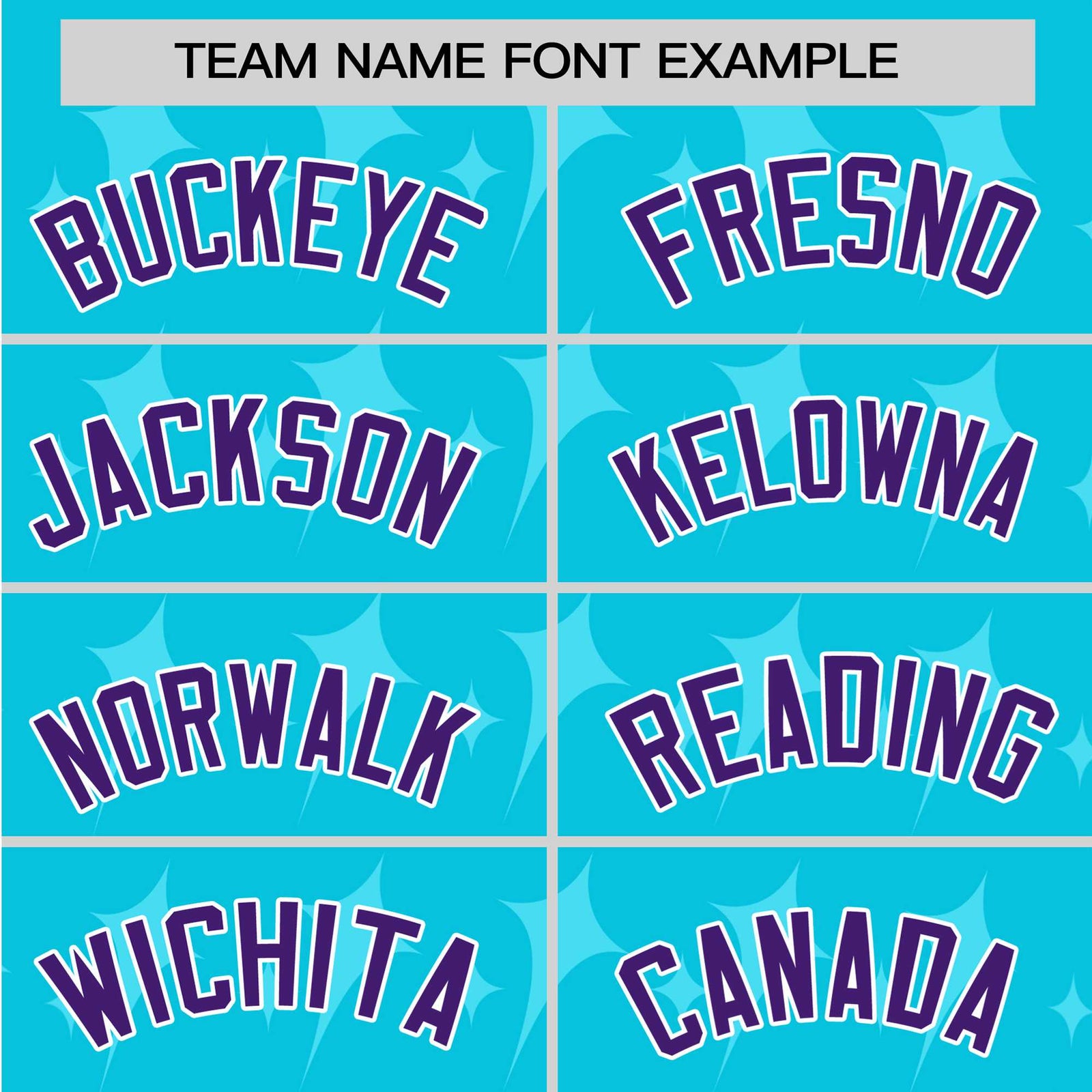 Custom Sky Blue Purple White Authentic Four Pointed Baseball Jersey