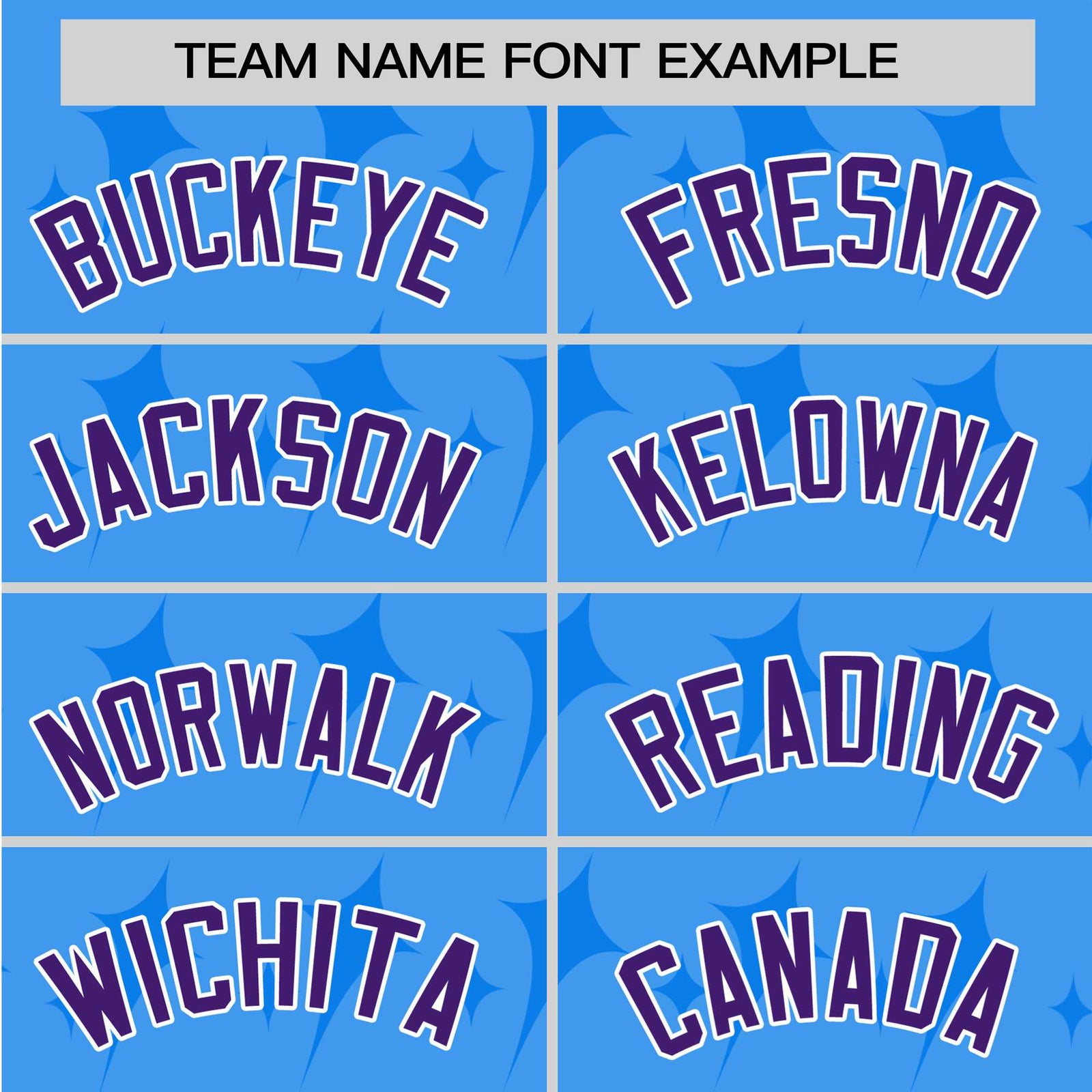 Custom Powder Blue Purple White Authentic Four Pointed Baseball Jersey