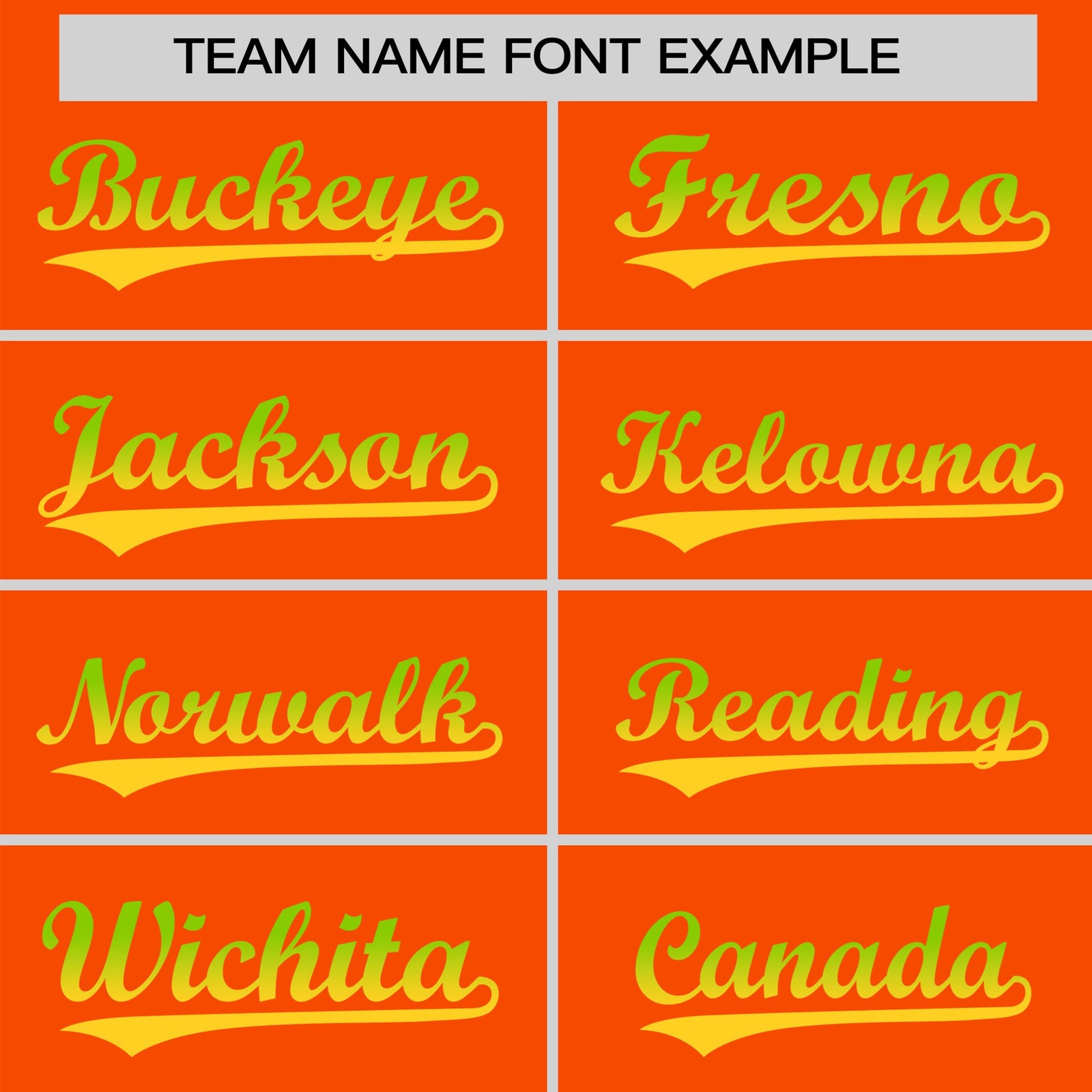 Custom Orange Neon Green-Gold Gradient Fashion Authentic Baseball Jersey