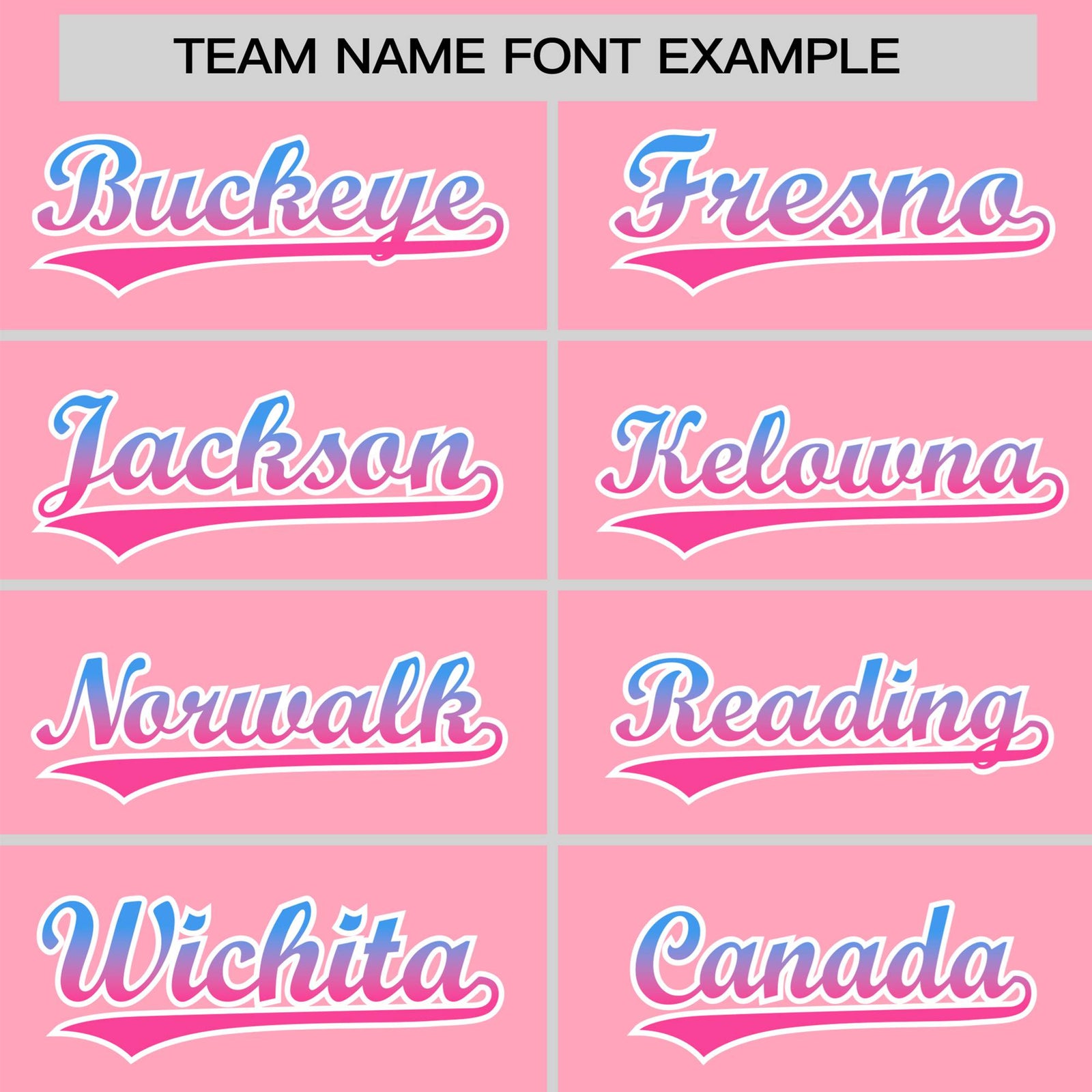 Custom Light Pink Powder Blue-Pink Gradient Fashion Authentic Baseball Jersey