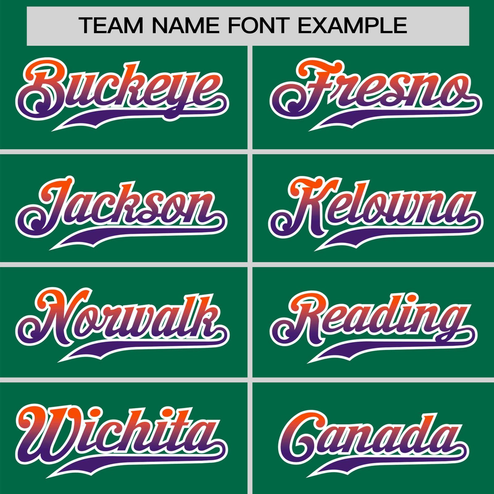 Custom Green Orange-Purple Gradient Fashion Authentic Baseball Jersey