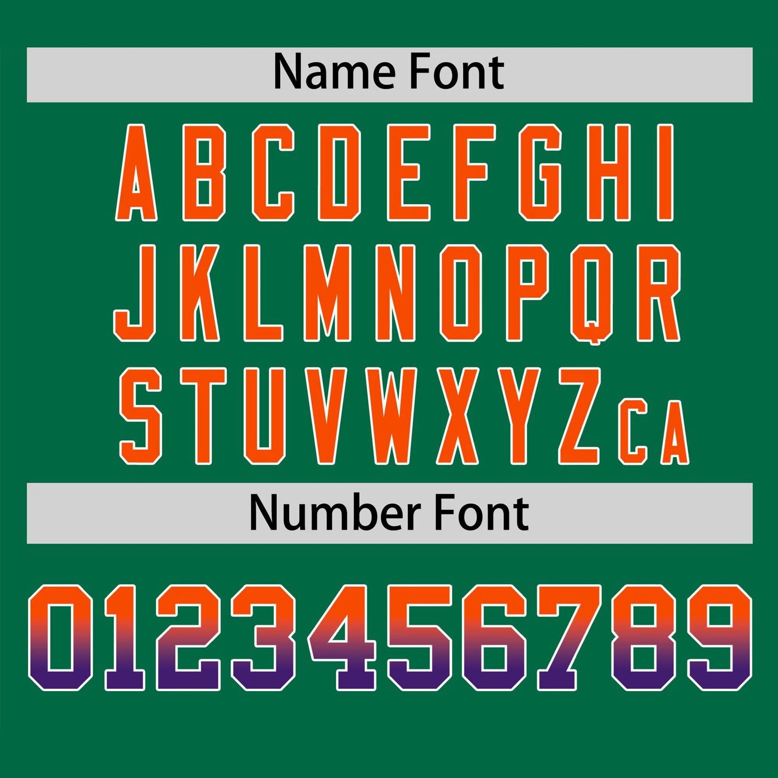 Custom Green Orange-Purple Gradient Fashion Authentic Baseball Jersey