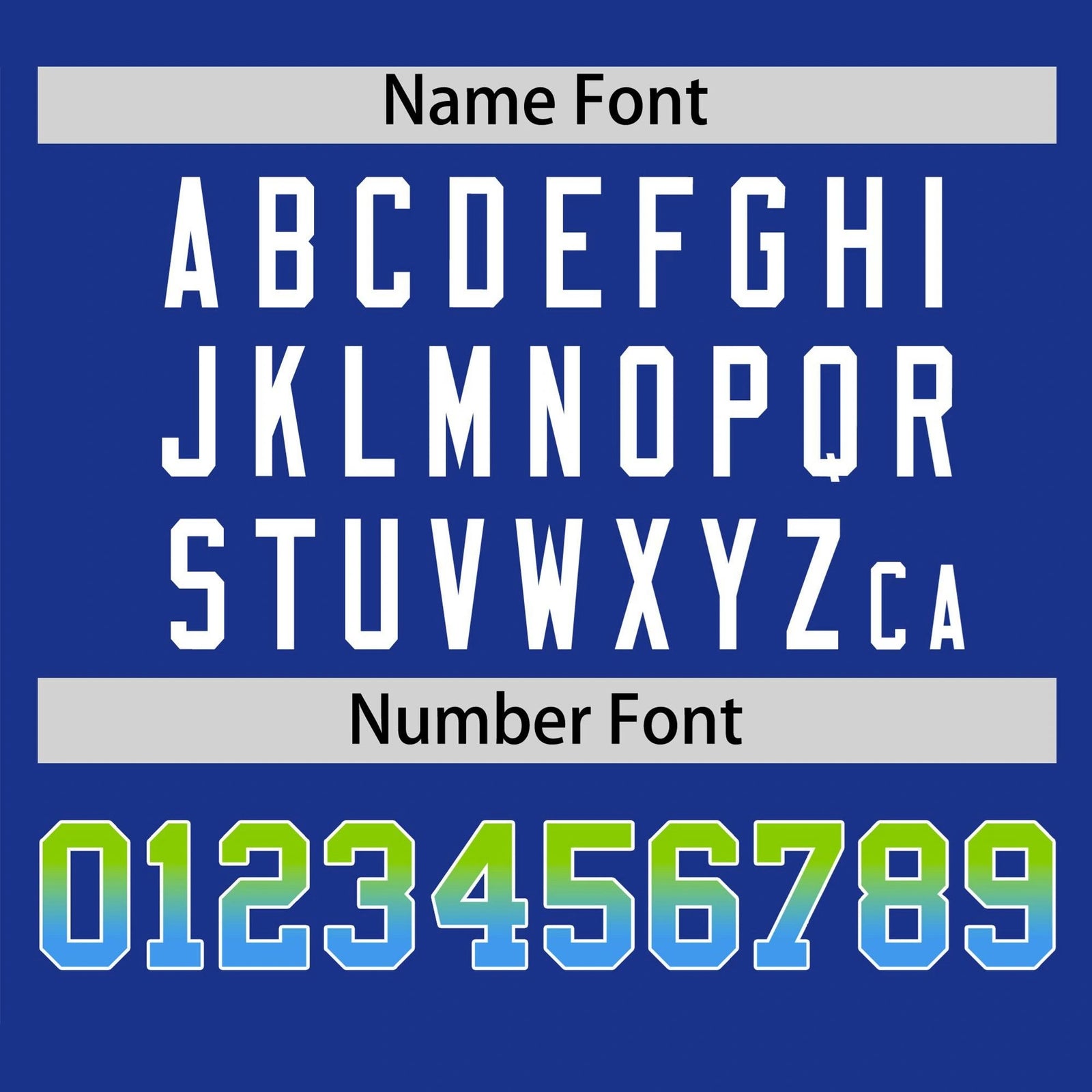 Custom Royal Blue Neon Green-Powder Blue Gradient Fashion Authentic Baseball Jersey