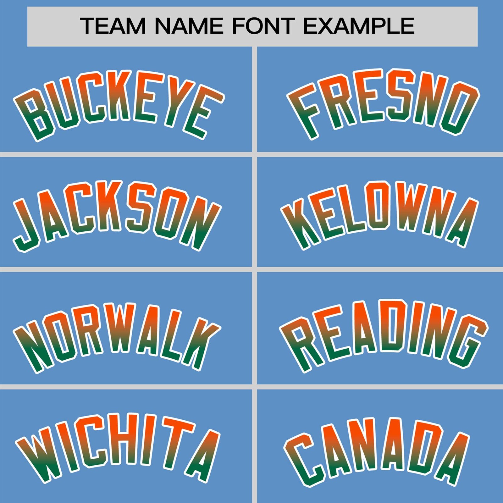 Custom Light Blue Orange-Green Gradient Fashion Authentic Baseball Jersey