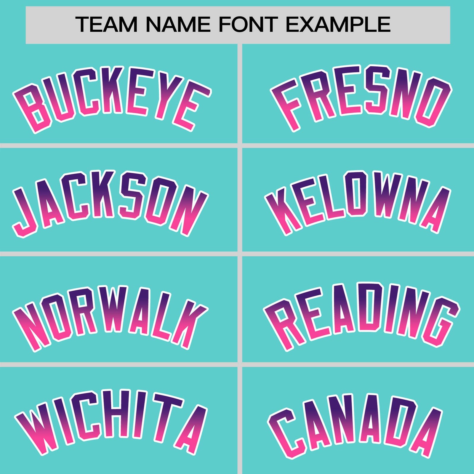 Custom Aqua Purple-Pink Gradient Fashion Authentic Baseball Jersey