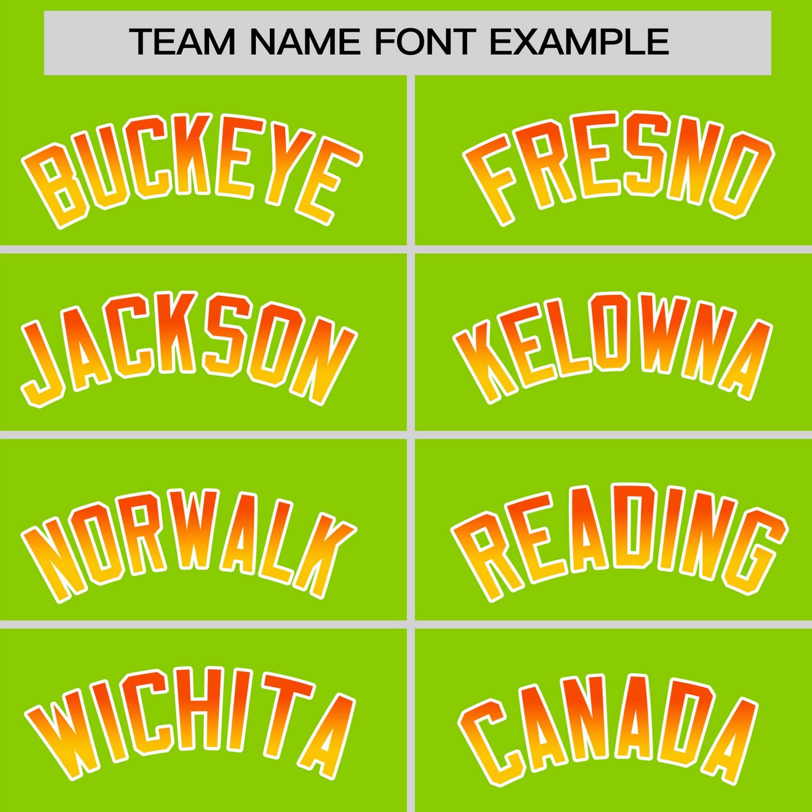 Custom Neon Green Orange-Gold Gradient Fashion Authentic Baseball Jersey