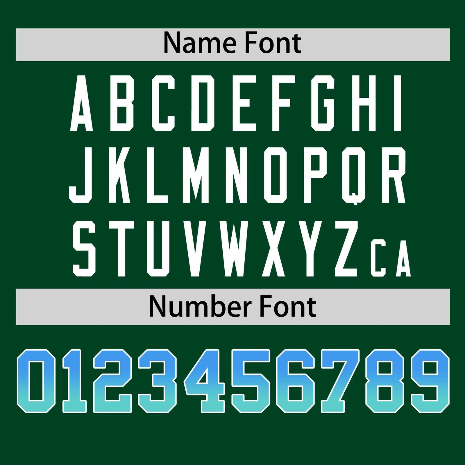 Custom Green Powder Blue-Aqua Gradient Fashion Authentic Baseball Jersey