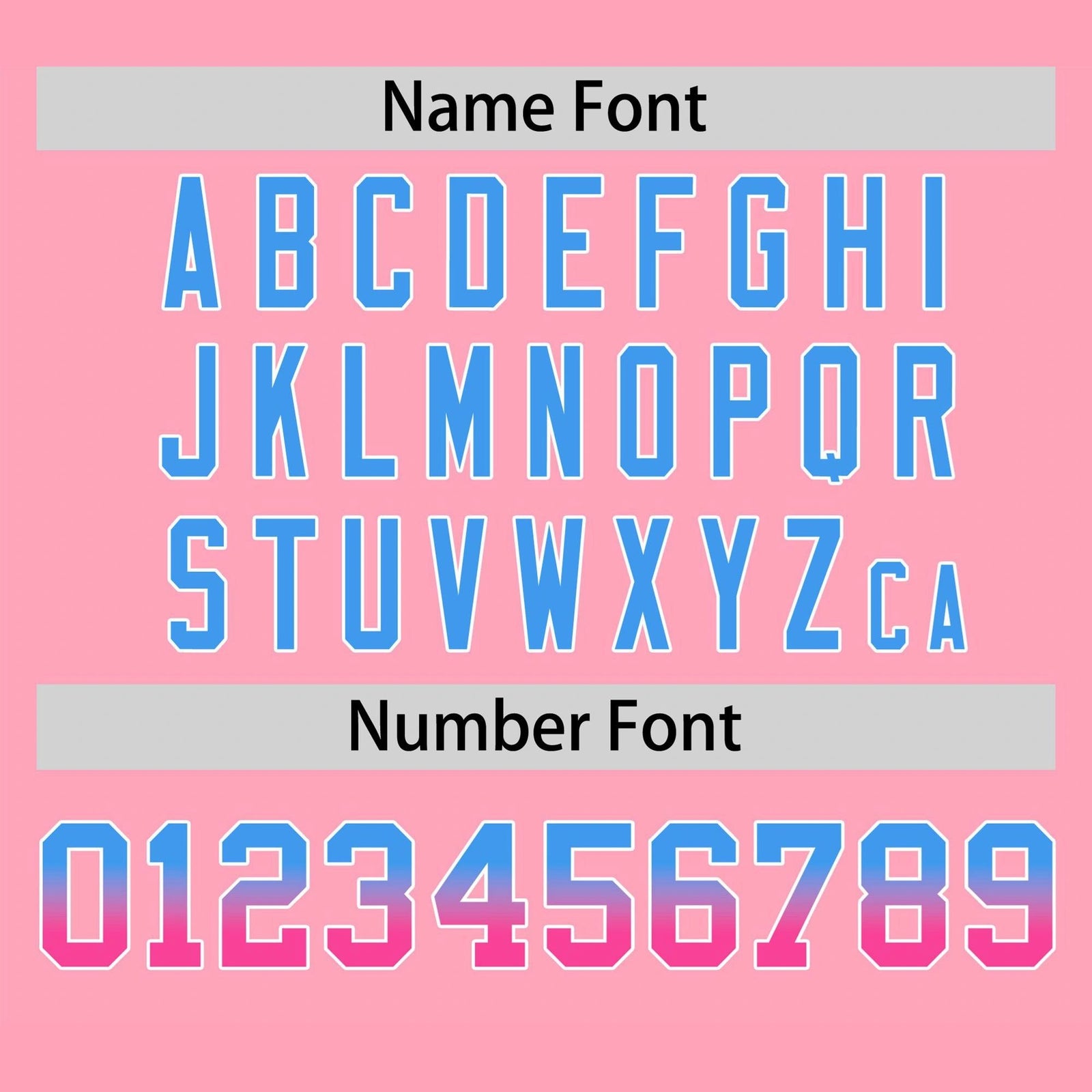 Custom Light Pink Powder Blue-Pink Gradient Fashion Authentic Baseball Jersey