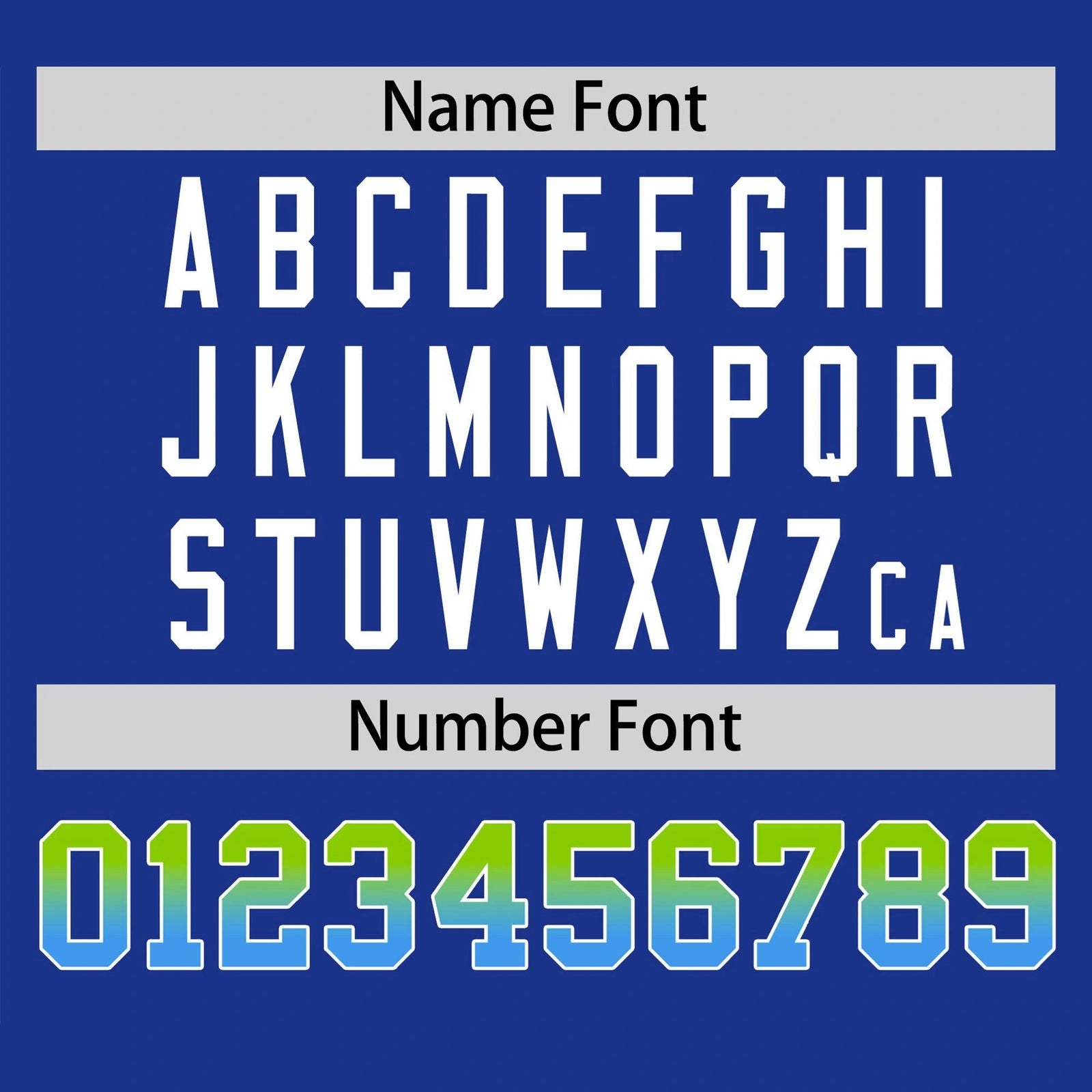 Custom Royal Blue Neon Green-Powder Blue Gradient Fashion Authentic Baseball Jersey