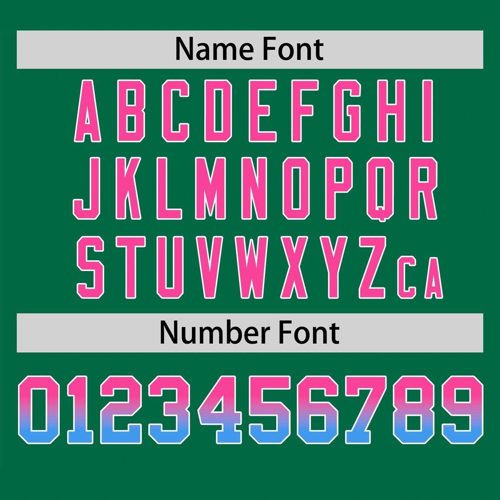 Custom Green Pink-Powder Blue Gradient Fashion Authentic Baseball Jersey