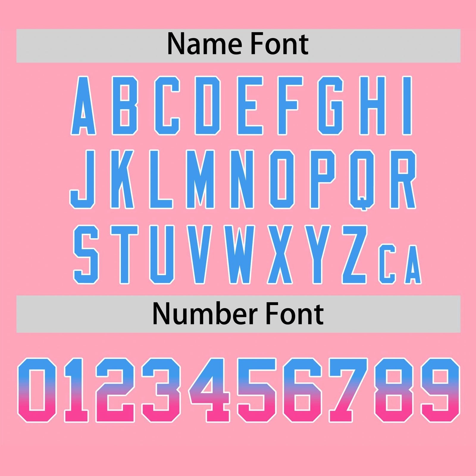 Custom Light Pink Powder Blue-Pink Gradient Fashion Authentic Baseball Jersey