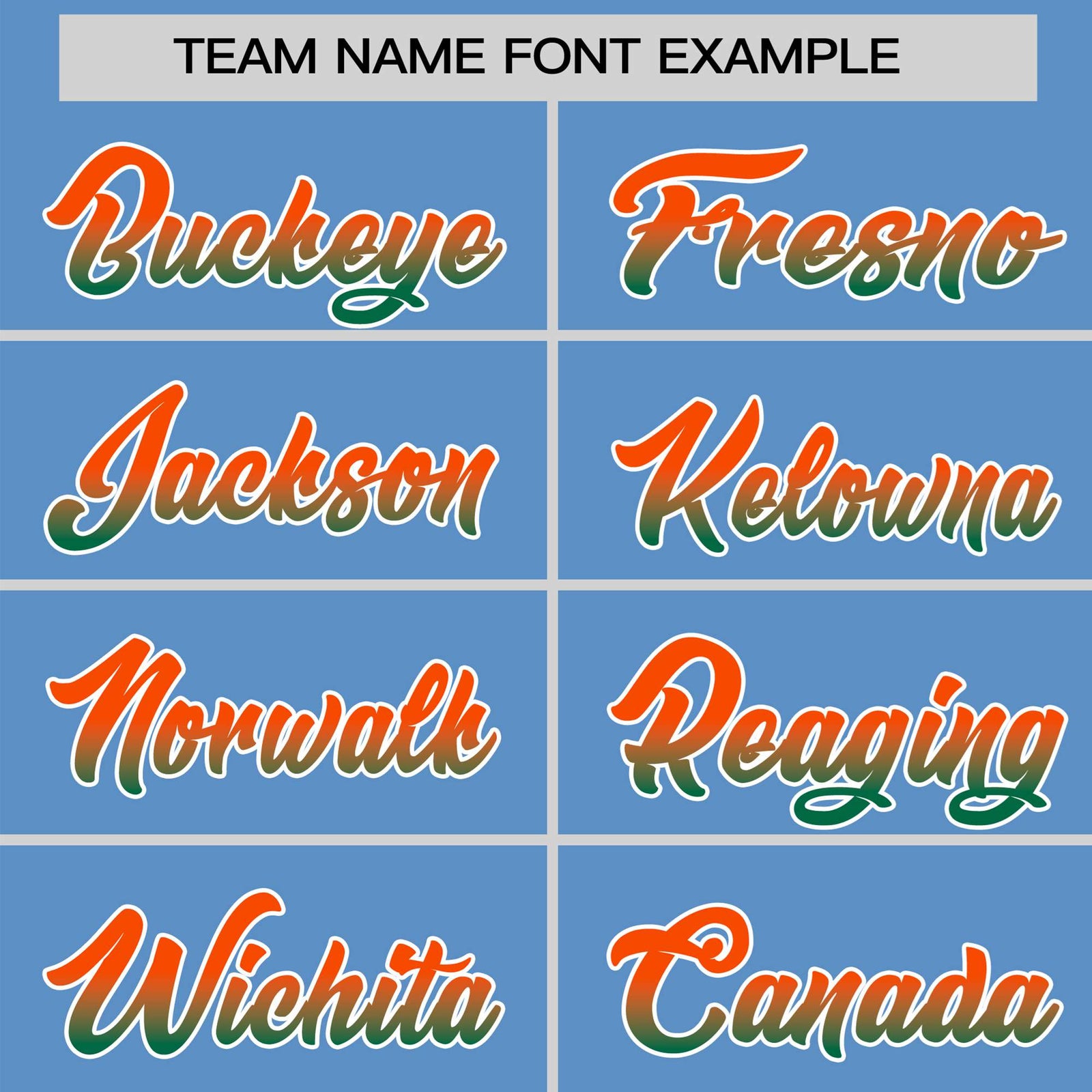 Custom Light Blue Orange-Green Gradient Fashion Authentic Baseball Jersey