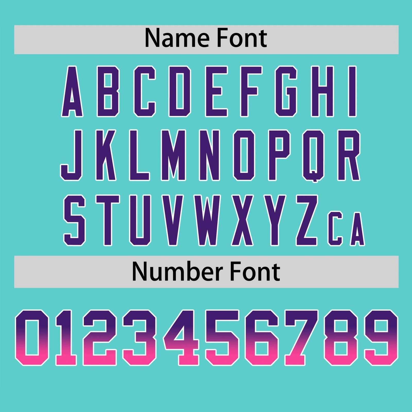 Custom Aqua Purple-Pink Gradient Fashion Authentic Baseball Jersey