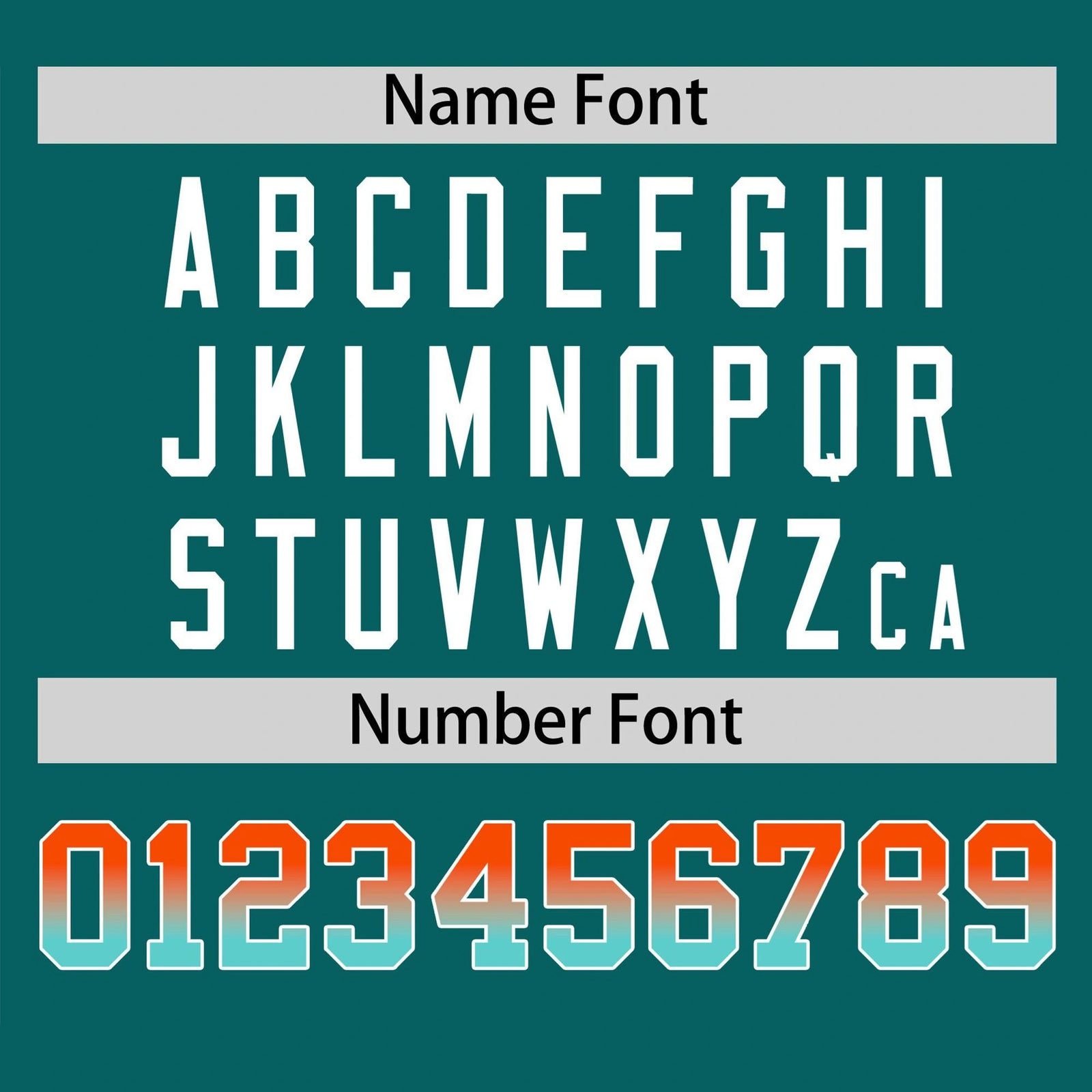 Custom Midnight Green Orange-Aqua Gradient Fashion Authentic Baseball Jersey