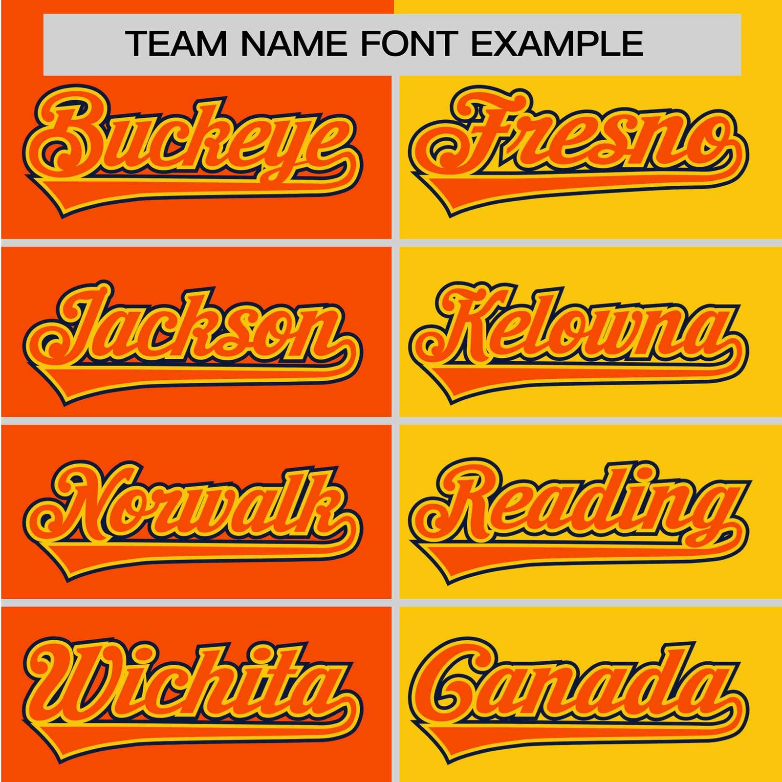 Custom Orange Gold Authentic Split Fashion Baseball Jersey