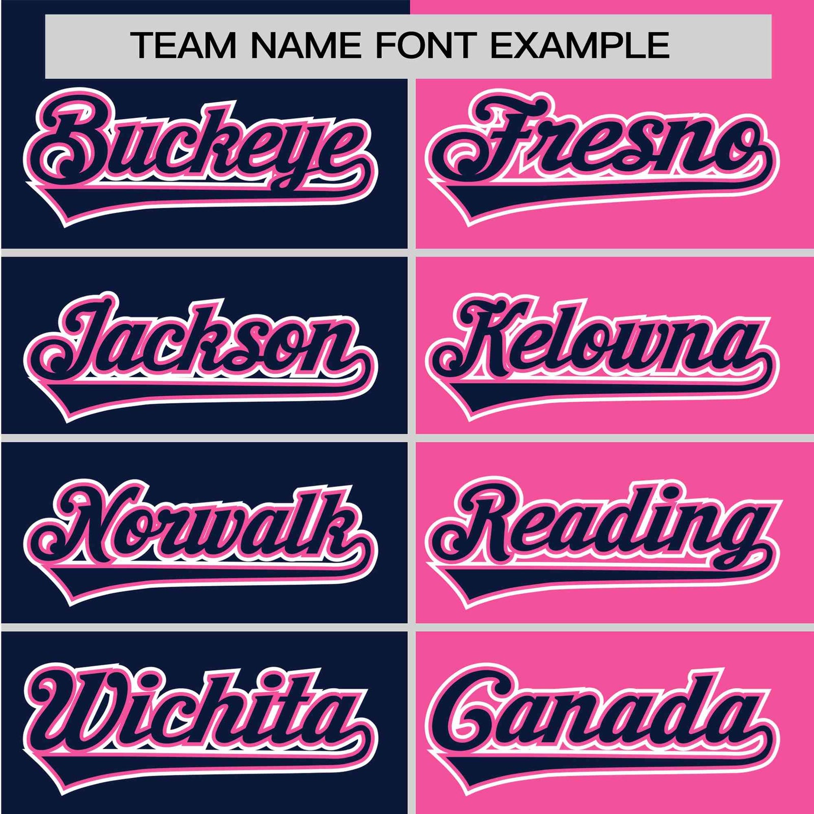 Custom Navy Pink Authentic Split Fashion Baseball Jersey