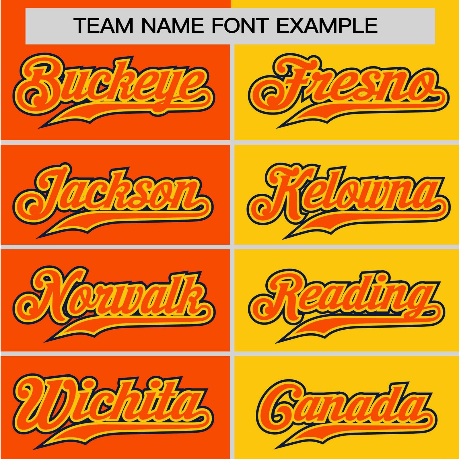 Custom Orange Gold Authentic Split Fashion Baseball Jersey