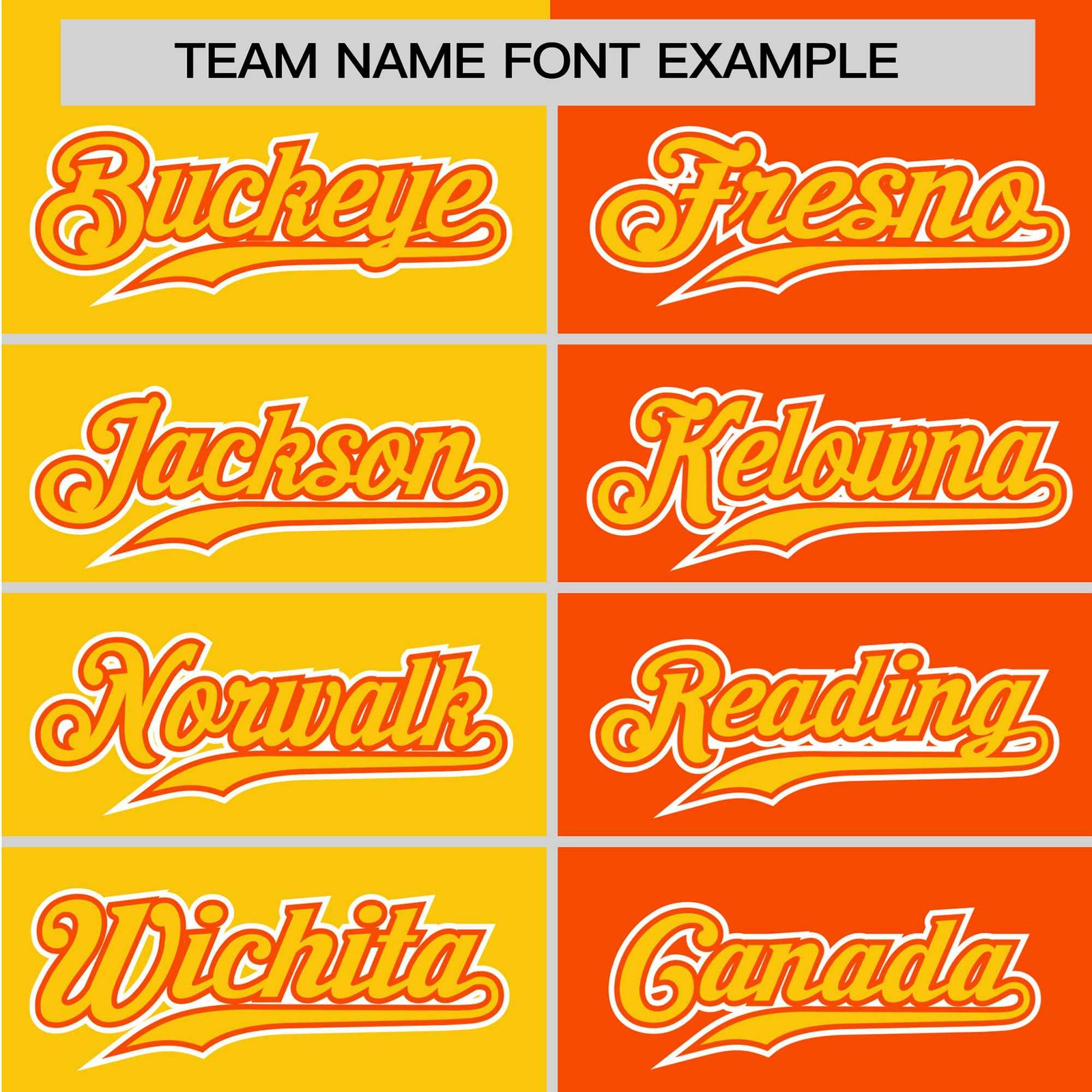 Custom Gold Orange Authentic Split Fashion Baseball Jersey