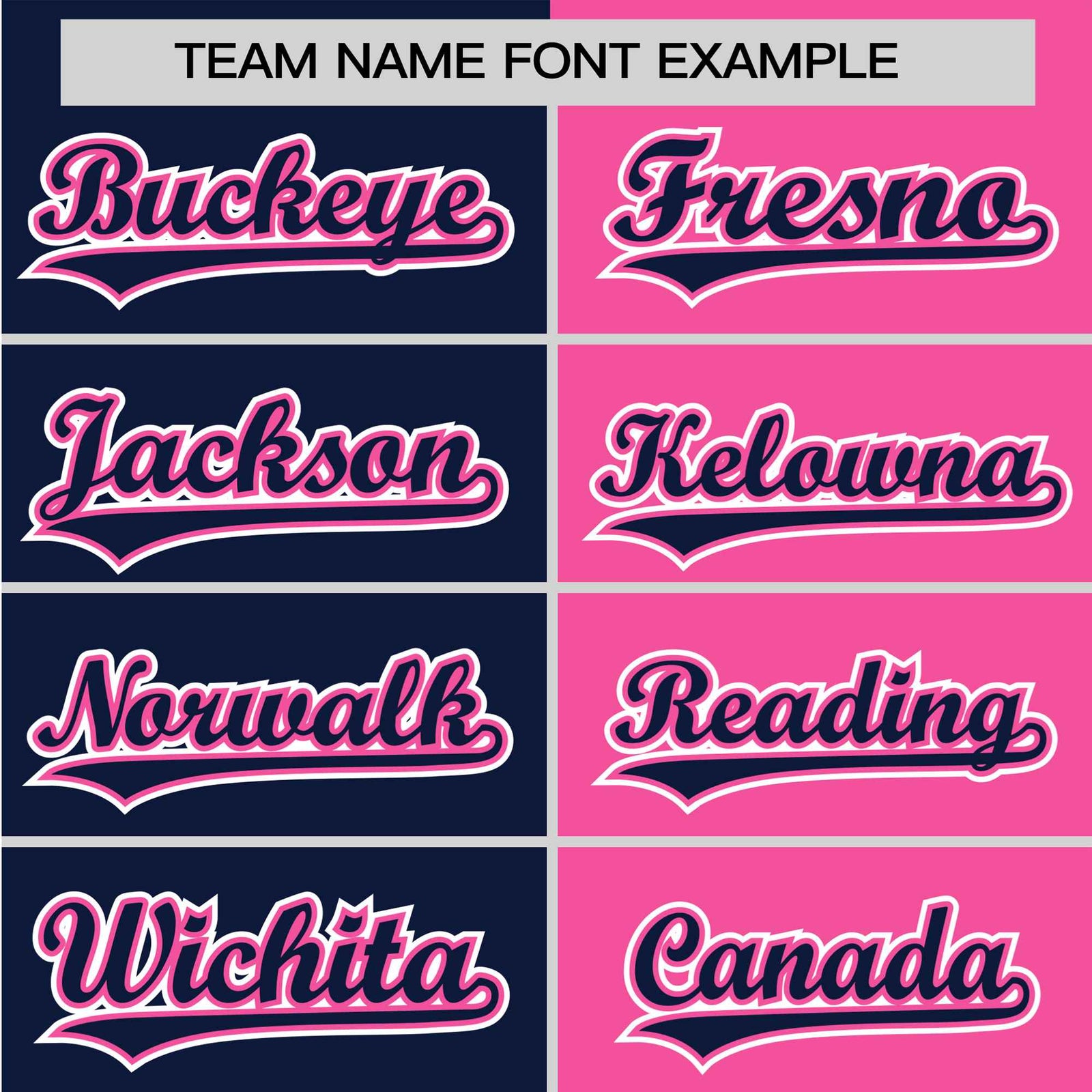 Custom Navy Pink Authentic Split Fashion Baseball Jersey