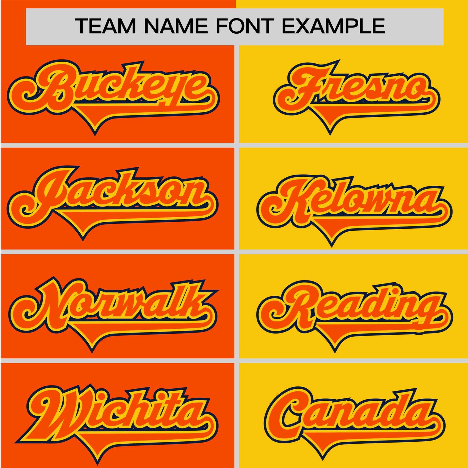 Custom Orange Gold Authentic Split Fashion Baseball Jersey