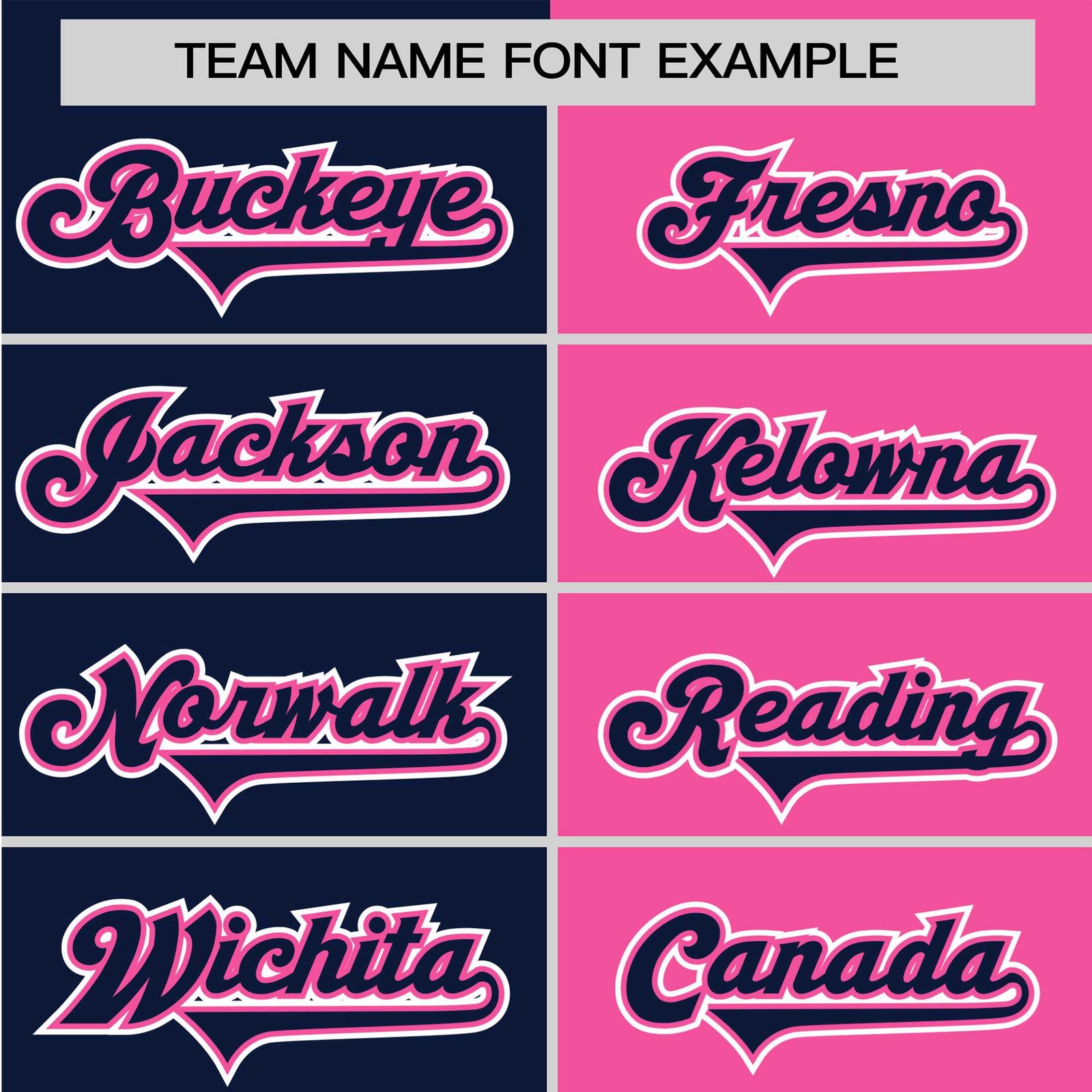 Custom Navy Pink Authentic Split Fashion Baseball Jersey